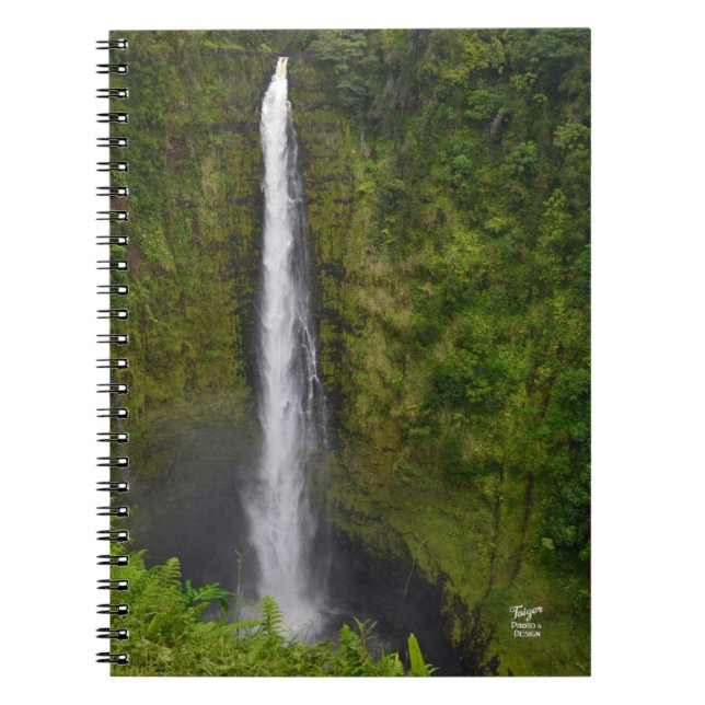 Akaka Falls, cuaderno de Hawaii (Frente)