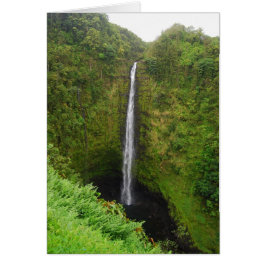Akaka Falls, Hawaii, Card