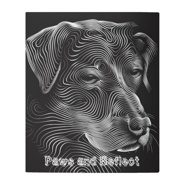 Akbash Resumen de arte fractal (Anverso)