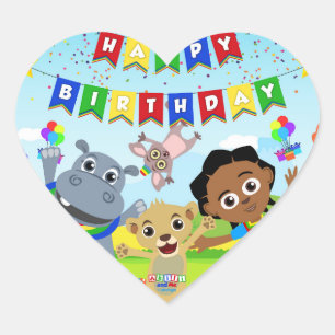 Akili y Pegatina de amigos 2