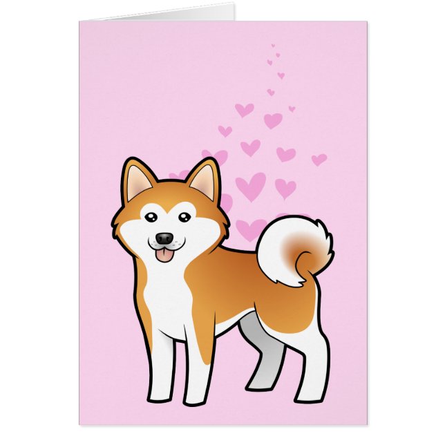 Akita Inu/amor de Shiba Inu (Frente)