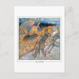 Akseli Gallen-Kallela #355 - postal Bella Artes