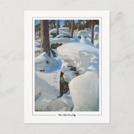 Akseli Gallen-Kallela #385 - postal Bella Artes