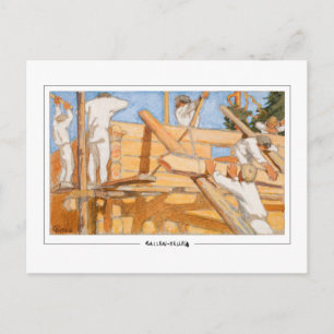 Akseli Gallen-Kallela #417 - postal Bella Artes