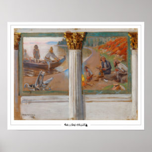 Akseli Gallen-Kallela Zedign Poster de Arte #319