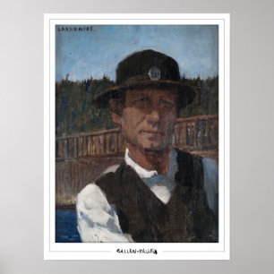 Akseli Gallen-Kallela Zedign Poster de Arte #377