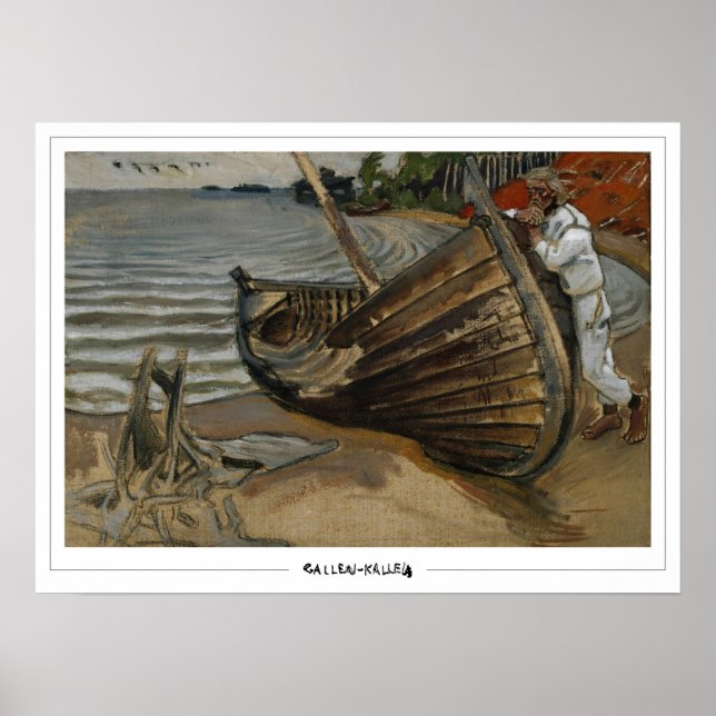 Akseli Gallen-Kallela Zedign Poster de Arte #444 (Frente)