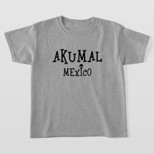 Akumal Mexico Design - Camiseta básica de Chicas