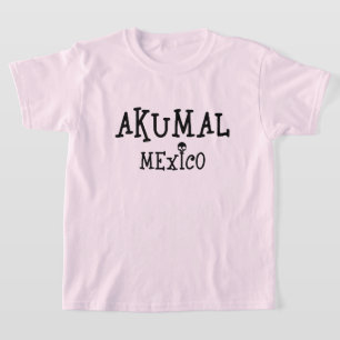 Akumal Mexico Design - Camiseta básica de Chicas
