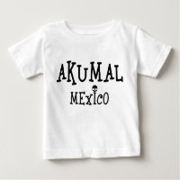 Akumal Mexico Design - Camiseta Bella Jersey para 