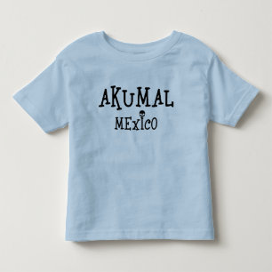 Akumal Mexico Design - Pequeña camiseta de Jersey
