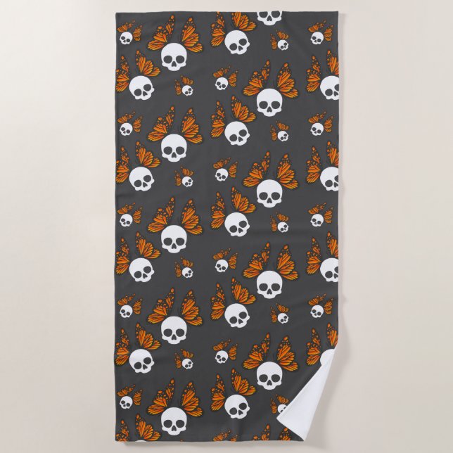 Akumal Mexico Design - Toalla de playa (Anverso)