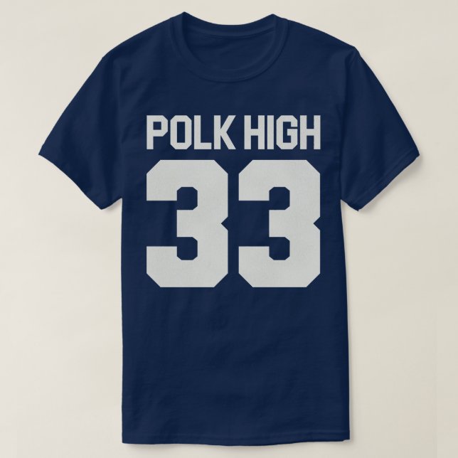 Al Bundy Polk High Jersey FrontBack Print (Diseño del anverso)