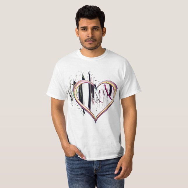 Al corazón sean verdaderas camisetas (Anverso completo)