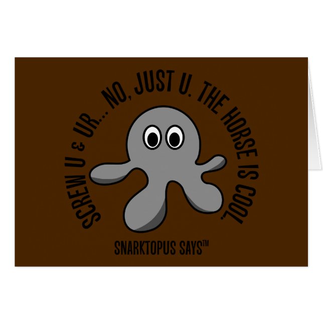 Al diablo con el caballo en el que entraste (Anverso (Horizontal))