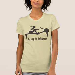 "Al ergio está" la camisa inhumana del rowing