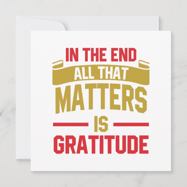 Al final, todo lo que importa es gratitud (Anverso)