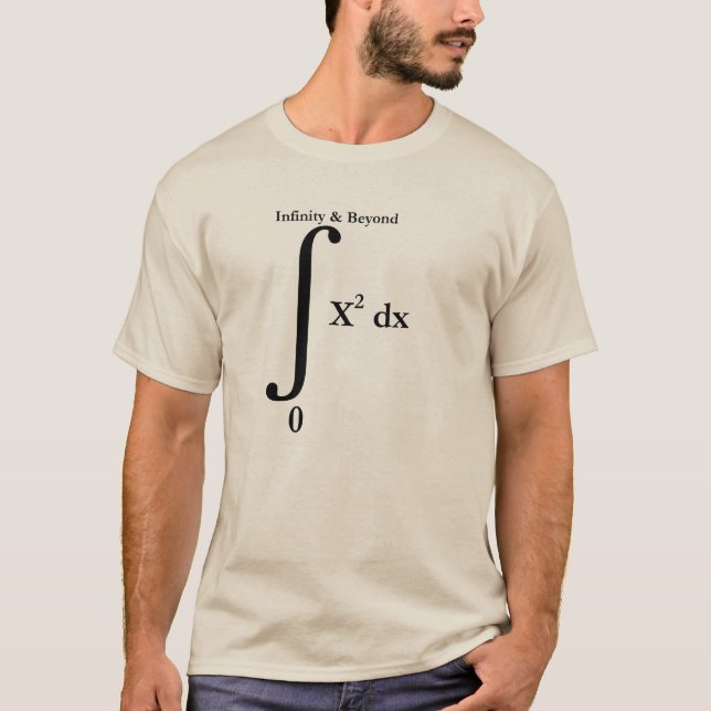 Al infinito y más allá - camisa del cálculo de Toy (Anverso)