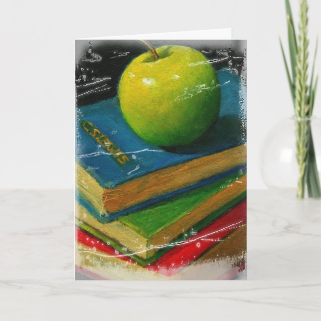 AL PROFESOR CON TARJETA DE GRACIAS (Anverso)