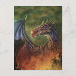 ¡al rescate! postal de arte de fantasía