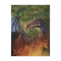 ¡al rescate! postal de arte de fantasía