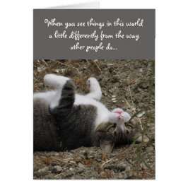 Al revés eres una tarjeta Kitty especial