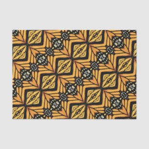 Ala de mariposa monarca de papel de tejidos