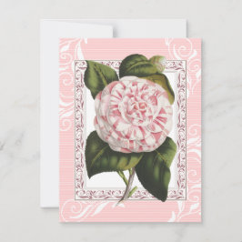 Alabama Camellia Elegant Dinner Party Invitaciones