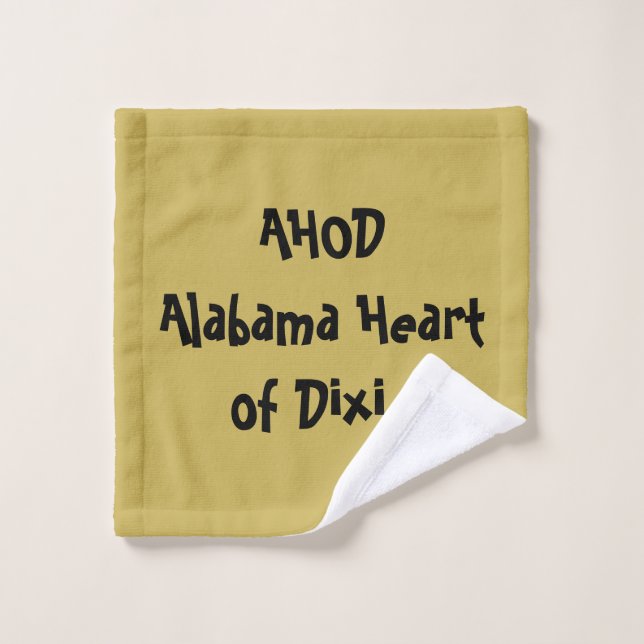 Alabama Corazón de Dixie (Toallita)