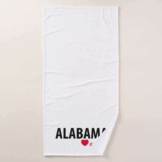 Alabama mi amor (Toalla de baño)