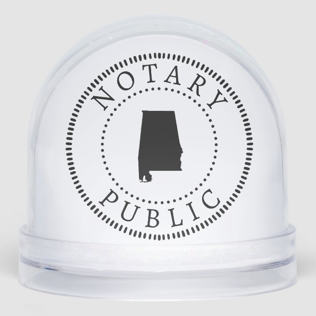 Alabama Notary Public Desk Paperweight (Anverso)