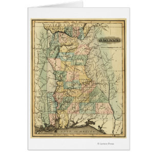 AlabamaMapa panorámicoAlabama