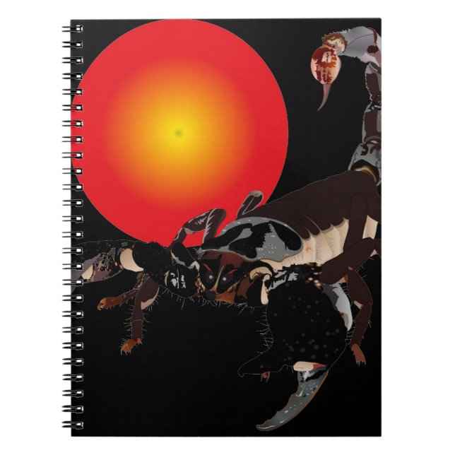 Alacrán libreta de apuntes (Frente)