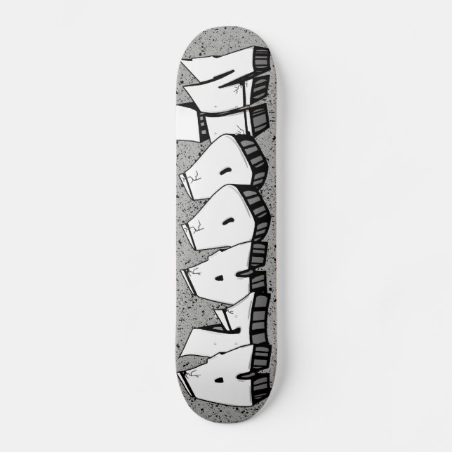 ALADDIN GRAFFITI NOMBRE SKATEBOARD PERSONALIZADO S (Anverso)