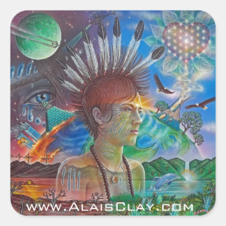 Alais Clay - Fin de un pegatina de la era