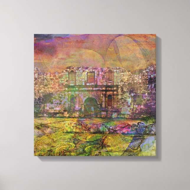 Álamo - Después De La Caída - Arte De Lienzo Cuadr (Anverso)