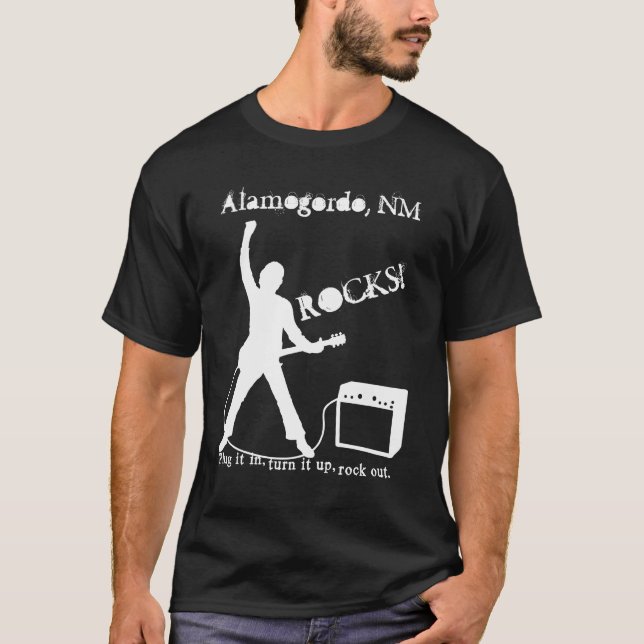 Alamogordo, camisetas del nanómetro (Anverso)