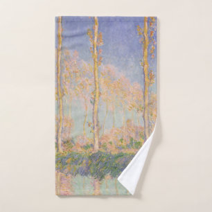 Álamos, paisaje impresionista, Claude Monet