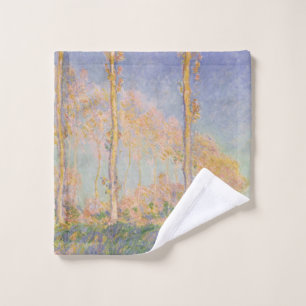 Álamos, paisaje impresionista, Claude Monet