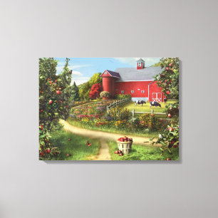 Alan Giana "esquina impresión de la lona de su