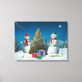 Alan Giana: Impresión de lienzo "All is Bright"