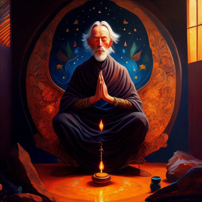 Alan quiere meditar la impresión II, papel Poster  (Subido por el creador)
