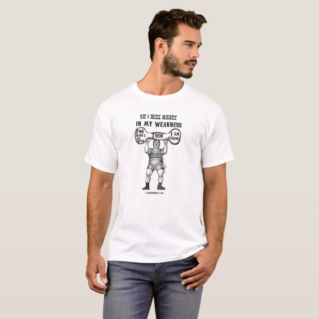 Alarde en mi camiseta para hombre de los (Anverso completo)