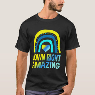 Alarma abajo a la derecha: Camisetas del síndrome