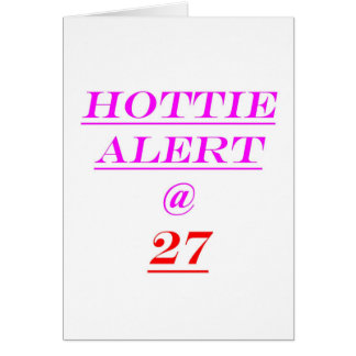 Alarma de 27 Hottie