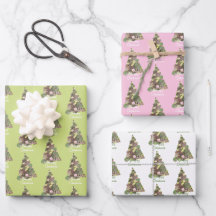 Alarma de ferry navidad hoja abstracta árbol de va