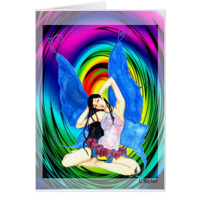 alas azules fariy (Frente)