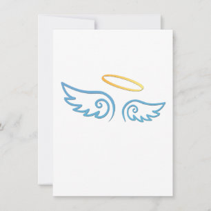Alas de Ángel Azul con Halo