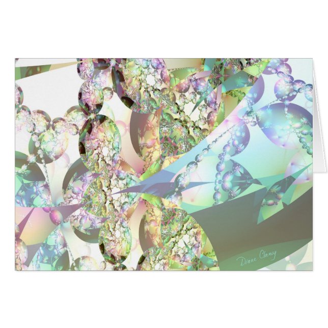 Alas de ángeles - tarjeta Amethyst de los (Anverso (Horizontal))