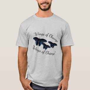 Alas de Cambio Camiseta Gráfica de Naturaleza de